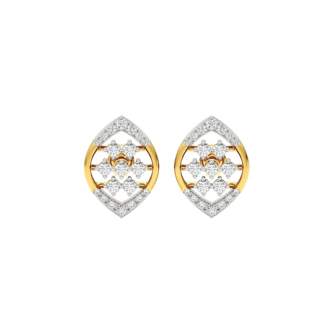 Suez Diamonds Mirage Bloom Lab Grown Diamond Studs