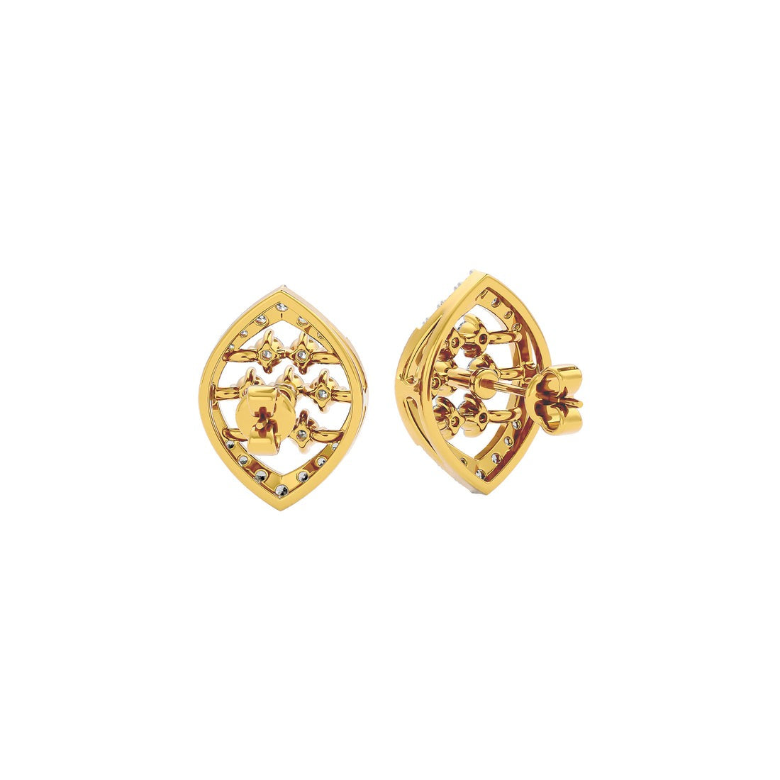 Suez Diamonds Mirage Bloom Lab Grown Diamond Studs