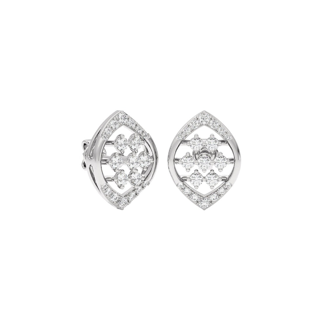 Suez Diamonds Mirage Bloom Lab Grown Diamond Studs