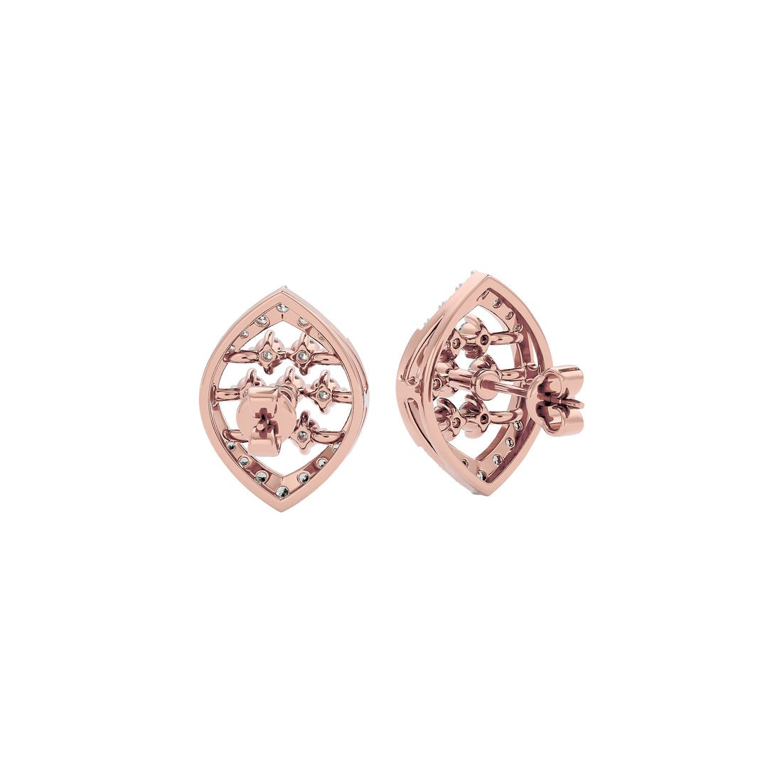 Suez Diamonds Mirage Bloom Lab Grown Diamond Studs