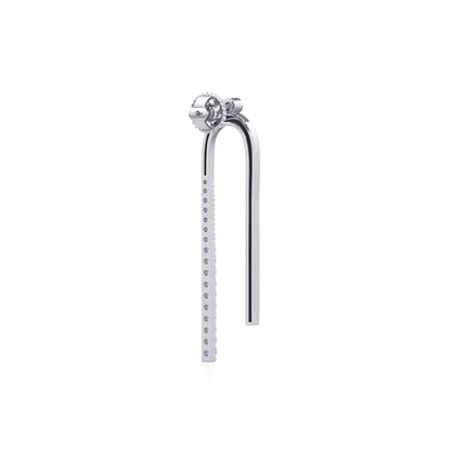 Modern Arc Lab Grown Diamond Dangle Earrings