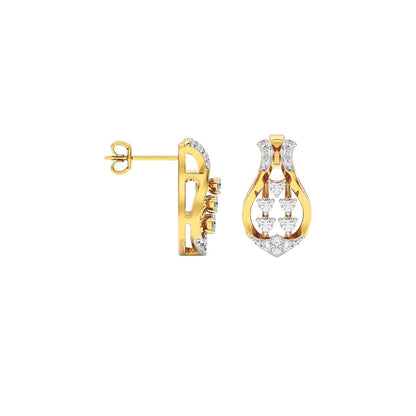 Starlight Cascade Lab Grown Diamond Earrings