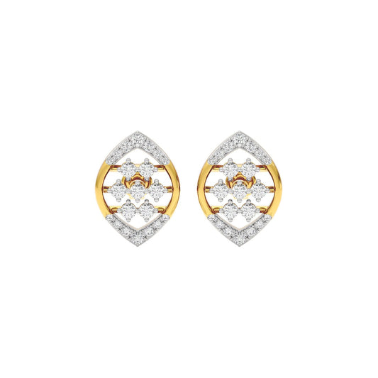 Suez Diamonds Mirage Bloom Lab Grown Diamond Studs