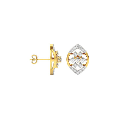 Suez Diamonds Mirage Bloom Lab Grown Diamond Studs