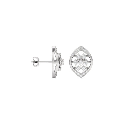 Suez Diamonds Mirage Bloom Lab Grown Diamond Studs