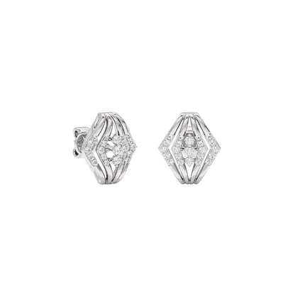 Geo Radiance Gold Lab Grown Diamond Studs